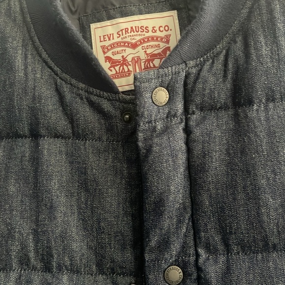 Levi Strauss & Co. Mens XL Full-Zip Vest - Picture 2 of 7